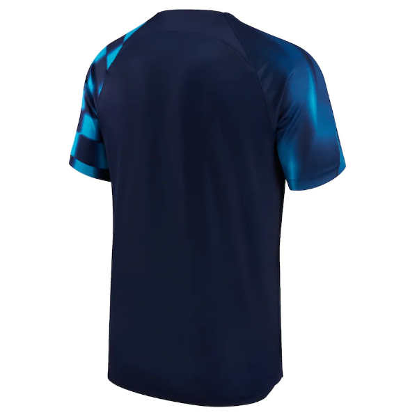 Croatia World Cup 2022 Soccer Shirt Away Blue Football shirt - Click Image to Close
